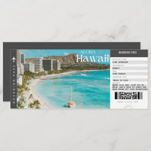 Ticket voor treinreizen in Hawaï Kaart