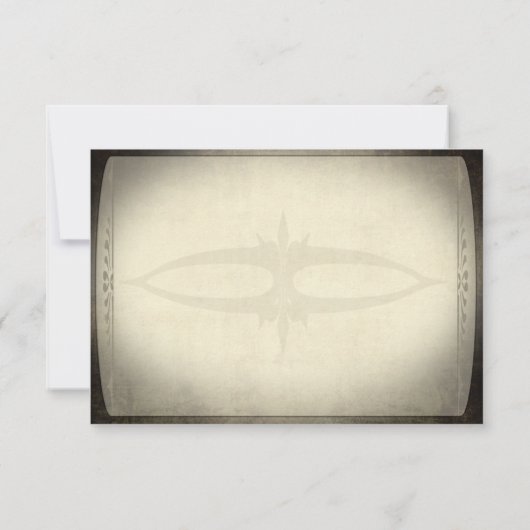  Ticket Wedding RSVP (Achterkant)