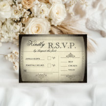 Ticket Wedding RSVP