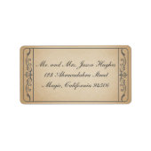  ticketlabel etiket (Voorkant)