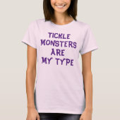 Ticketmonsters zijn mijn type t-shirt (Voorkant)