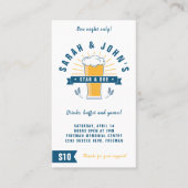 Tickets van onkruid en onkruid - Beer Stein op wit (Voorkant)