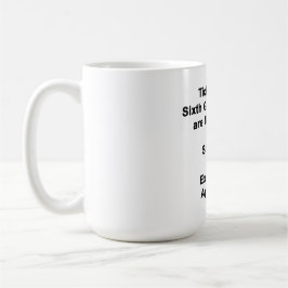 Tickets Voor De Zesde Grote Uitsterving KOFFIE MOK