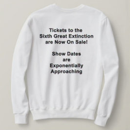 Tickets Voor De Zesde Grote Uitsterving TRUI