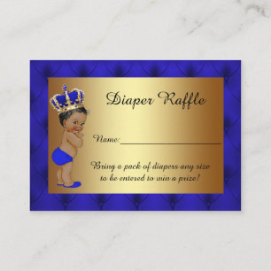 Tickets voor Little Prince Diaper Raffle Informatiekaartje
