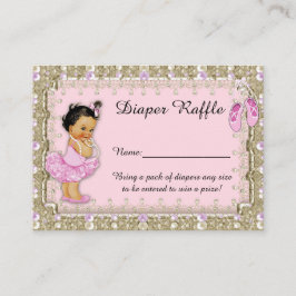 Tickets voor Little Princess Diaper Raffle, Baleri Informatiekaartje