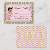 Tickets voor Little Princess Diaper Raffle, Baleri Informatiekaartje (Voorkant / Achterkant)