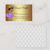 Tickets voor Little Princess Diaper Raffle, Baleri Informatiekaartje (Voorkant / Achterkant)