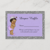 Tickets voor Little Princess Diaper Raffle, Etnic  Informatiekaartje (Voorkant)