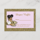 Tickets voor Little Princess Diaper Raffle, Etnic  Informatiekaartje (Voorkant)