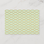 Tickets voor Little Princess Diaper Raffle, Mint Informatiekaartje (Achterkant)