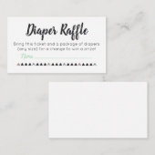 Tickets voor luidere Raffle Informatiekaartje (Voorkant / Achterkant)