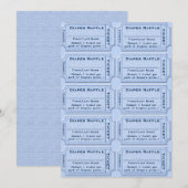 Tickets voor luidere Raffle Kaart (Voorkant / Achterkant)