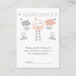 Tickets voor luidere Raffle | Weg naar de maan Informatiekaartje