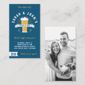 Tickets voor staarten en onkruid - Beer Stein (Voorkant / Achterkant)