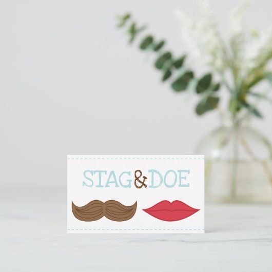 Tickets voor trappen en Doe - Lips en Mustache (Staand voorkant)