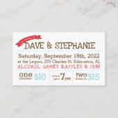 Tickets voor trappen en Doe - Lips en Mustache (Achterkant)