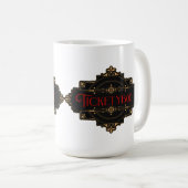 Ticketybook Koffiemok (Voorkant rechts)