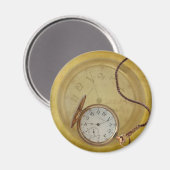 'Ticking Away the Moments' Magneet (Voorkant / Achterkant)