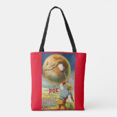Tickle Earth - Victoriaans afdruk van de handelska Tote Bag (Achterkant)