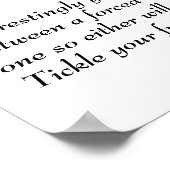 Tickle je grappige bot poster (Hoek)