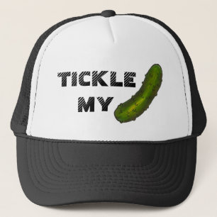 Tickle My Pickle Funny Foodie Kosher Dill Pickles Trucker Pet