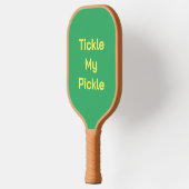 Tickle My Pickle Green Pickleball Paddle (Links)