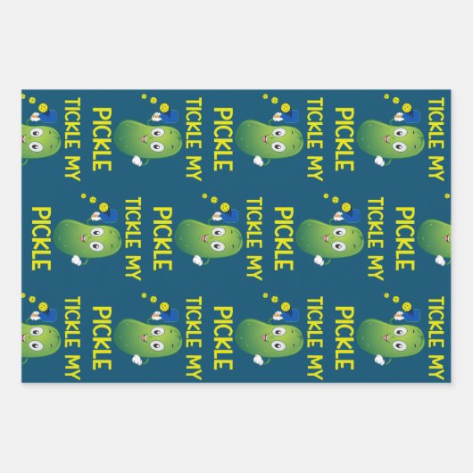 Tickle My Pickle Inpakpapier Vel (Voorkant 2)