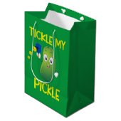 Tickle My Pickle Medium Cadeauzakje (Voorkant Gekanteld)
