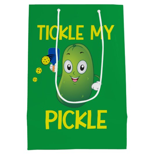 Tickle My Pickle Medium Cadeauzakje (Achterkant)