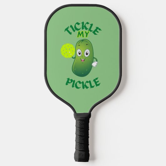 Tickle My Pickle Pickleball Paddle (Achterkant)