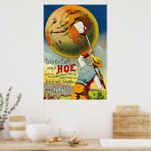 Tickle the Earth - Victoriaans handelskaart Poster (Keuken)