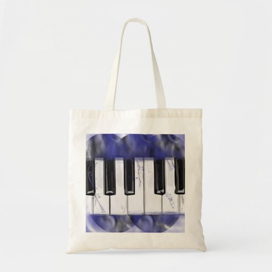 Tickle the Ivory Piano Tote Bag (Voorkant)