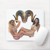 TICKLE VAN HET VROUW VAN ARIES WRESTLING MUISMAT (Met muis)