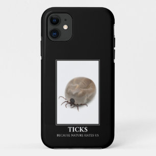 Ticks omdat Natuur ons haat - parasietenvun Case-Mate iPhone Case