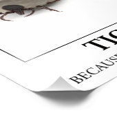 Ticks omdat Natuur ons haat - parasietenvun Foto Afdruk (Hoek)