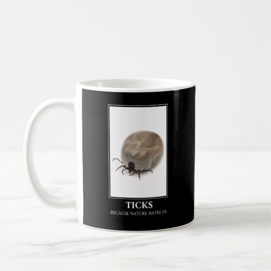 Ticks omdat Natuur ons haat - parasietenvun Koffiemok (Links)
