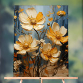 Tickseed - Impasto Floral Acryl Bord (Neutraal)