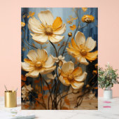 Tickseed - Impasto Floral Acryl Bord (Huwelijk)