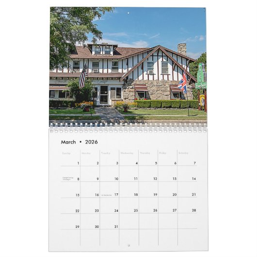 Ticonderoga, New York 2026 Kalender (Mar 2026)