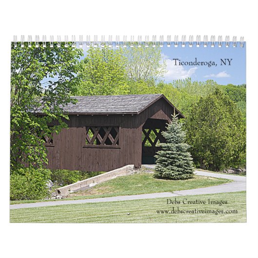 Ticonderoga, New York 2026 Kalender (Hoes)