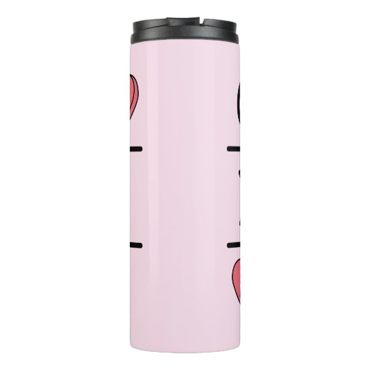 TicTacToe Thermosbeker (Achterkant)