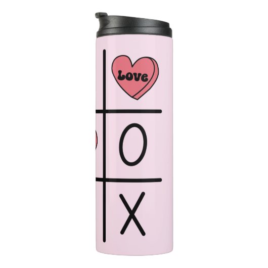 TicTacToe Thermosbeker (Geroteerd rechts)