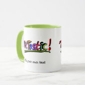 TicTastic! mok voegt je eigen favoriete bericht to (Voorkant links)