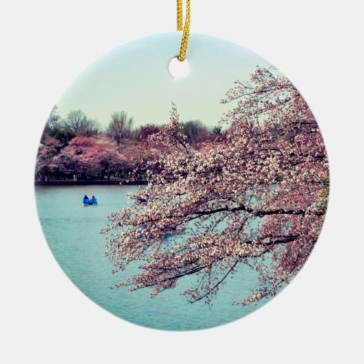 Tidal Basin Cherry Trees Ornament (Voorkant)