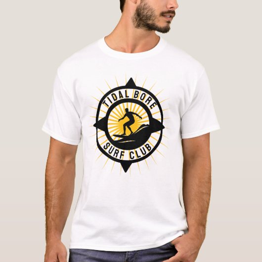 Tidal Bore Surf Club T-shirt (Voorkant)