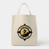 Tidal Bore Surf Club Tote Bag (Achterkant)
