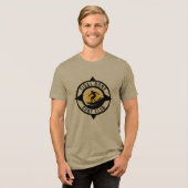 Tidal Bore Surf Club Tri-Blend Shirt (Voorkant volledig)