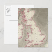 Tidal Chart British Zeeen Briefkaart (Voorkant / Achterkant)