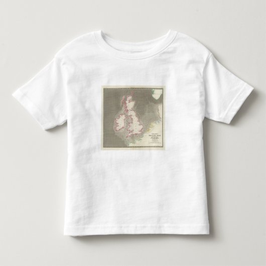 Tidal Chart British Zeeen Kinder Shirts (Voorkant)